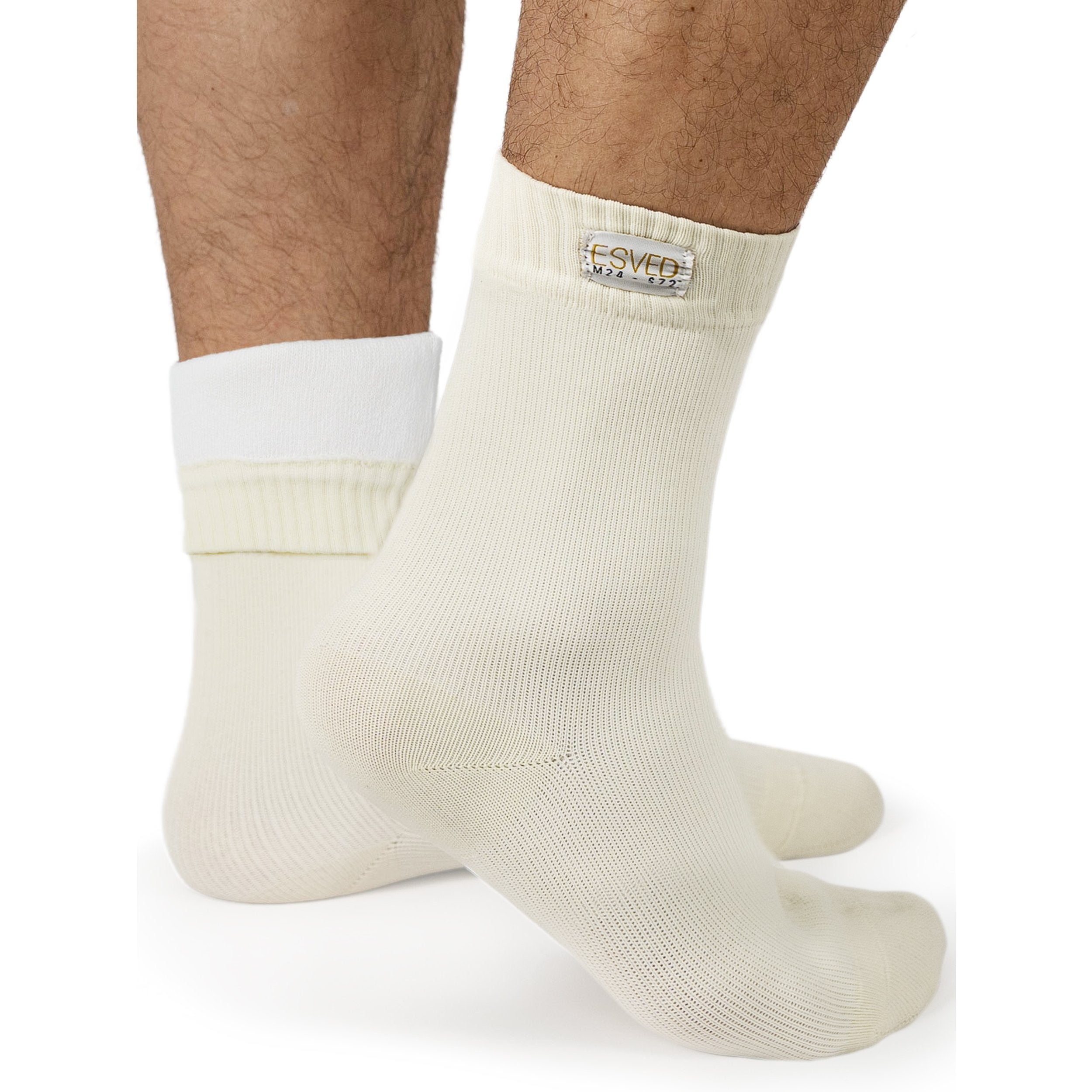 ESVED Mest Socken Wasserdicht & atmungsaktiv - Wudu Socks Abdest Erleichterung - Wasserdichte Socken