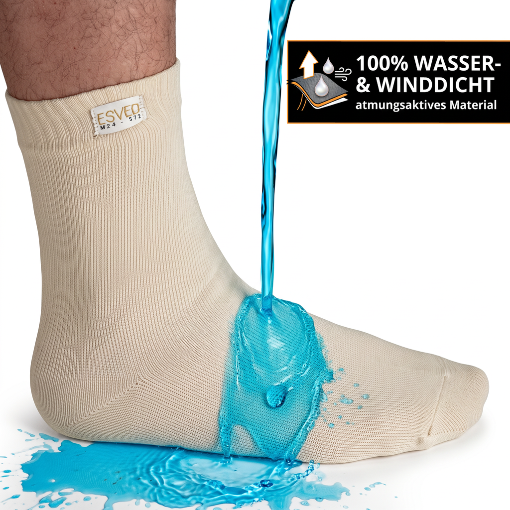Wasserdichte Mest Socken atmungsaktiv – Wudu Socks Abdest – ESVED